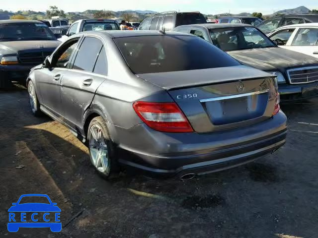 2008 MERCEDES-BENZ C 350 WDDGF56X28F054350 image 2