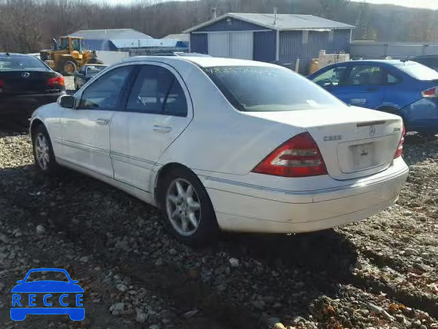 2004 MERCEDES-BENZ C 320 4MAT WDBRF84J54F539870 image 2