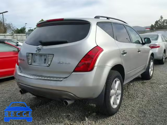 2004 NISSAN MURANO SL JN8AZ08W44W330492 image 3