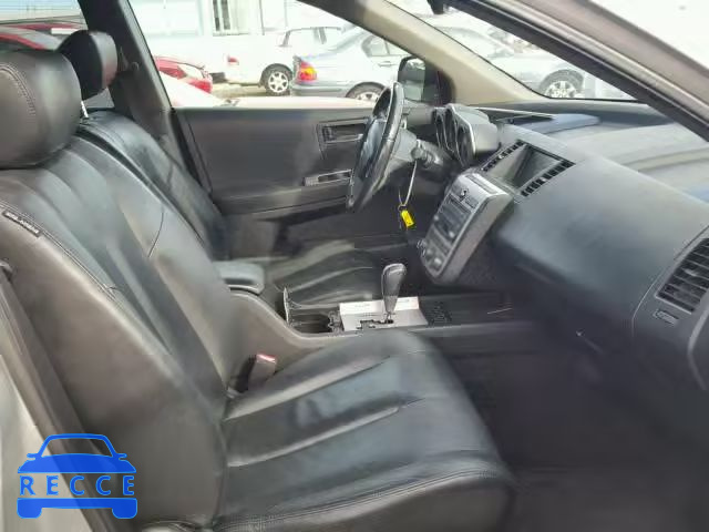 2004 NISSAN MURANO SL JN8AZ08W44W330492 image 4