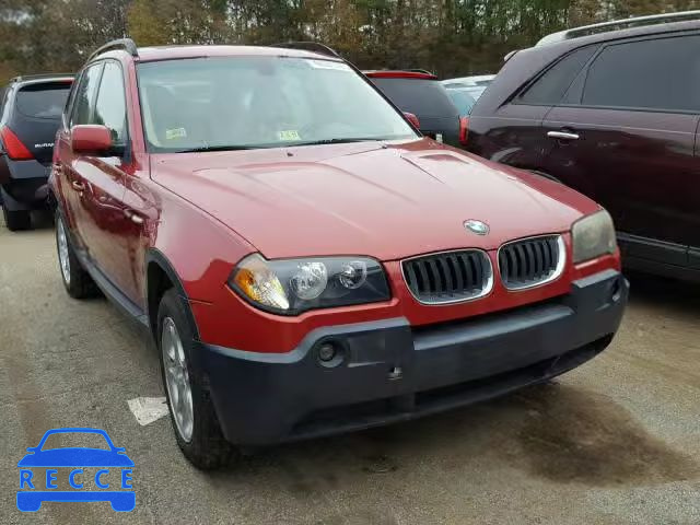 2004 BMW X3 2.5I WBXPA73494WC38277 зображення 0