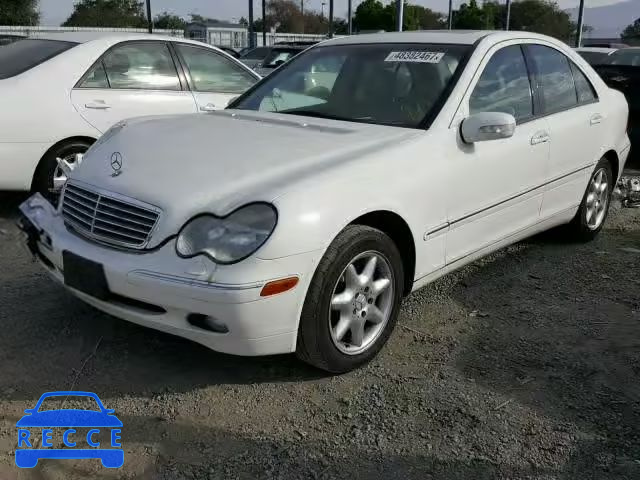 2002 MERCEDES-BENZ C 240 WDBRF61J42E007151 зображення 1