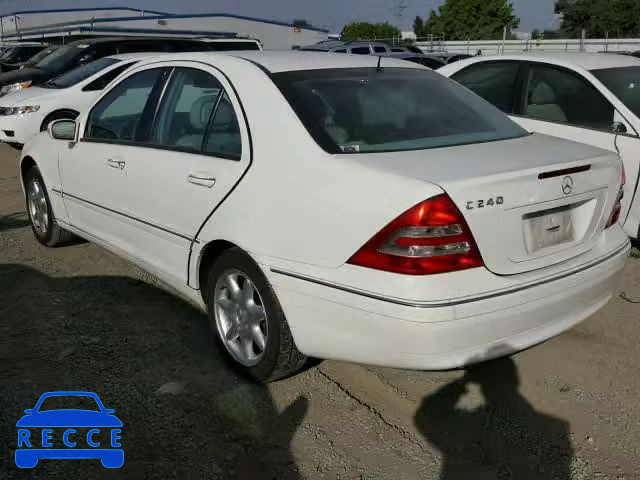 2002 MERCEDES-BENZ C 240 WDBRF61J42E007151 зображення 2