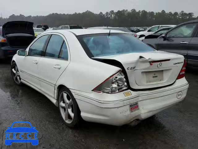 2005 MERCEDES-BENZ C 230K SPO WDBRF40J55A765968 image 2