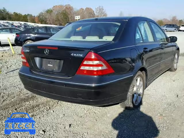 2007 MERCEDES-BENZ C 280 4MAT WDBRF92H47F891073 зображення 3