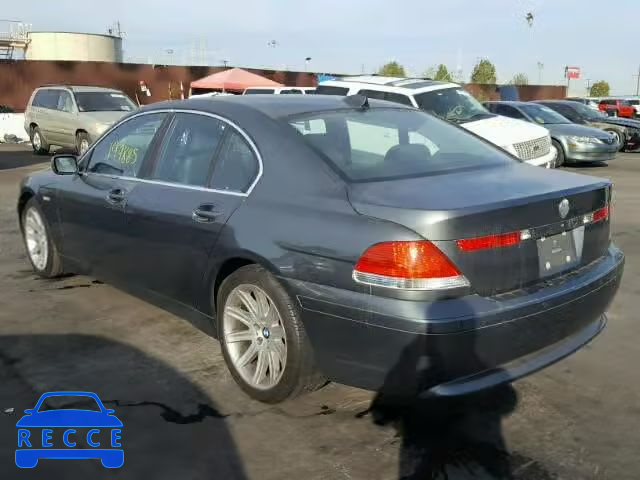2004 BMW 745 I WBAGL63544DP73016 зображення 2