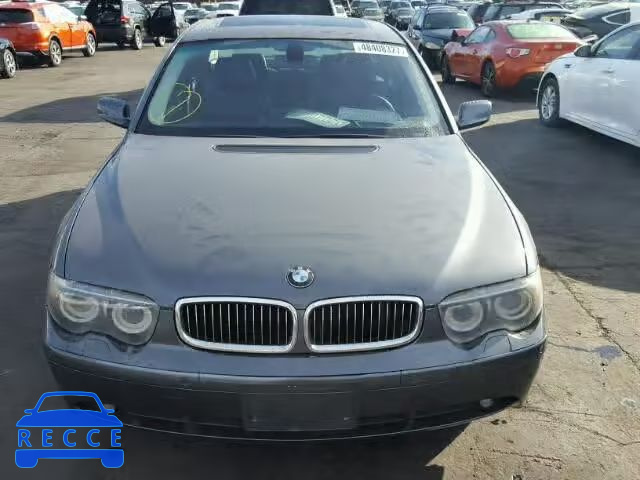 2004 BMW 745 I WBAGL63544DP73016 зображення 8