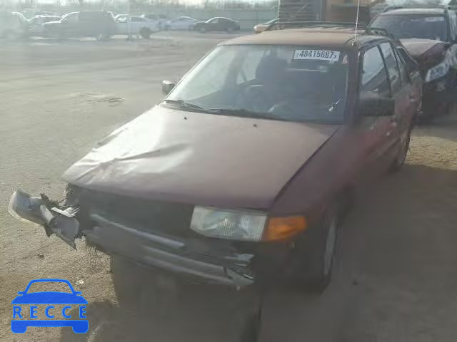 1991 FORD ESCORT LX 3FAPP15J0MR152809 image 1