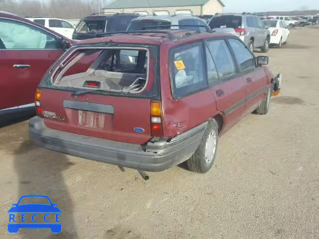 1991 FORD ESCORT LX 3FAPP15J0MR152809 image 3