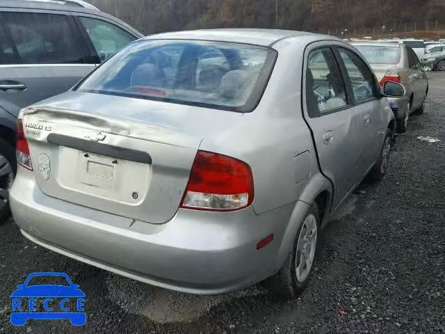 2005 CHEVROLET AVEO BASE KL1TD52655B391634 Bild 3