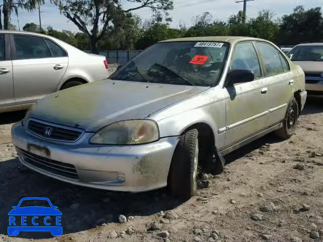 2000 HONDA CIVIC BASE 2HGEJ6610YH583863 image 1