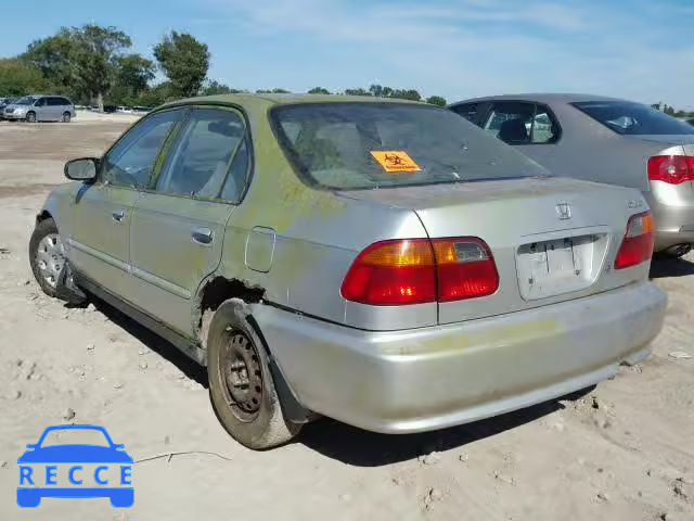 2000 HONDA CIVIC BASE 2HGEJ6610YH583863 image 2