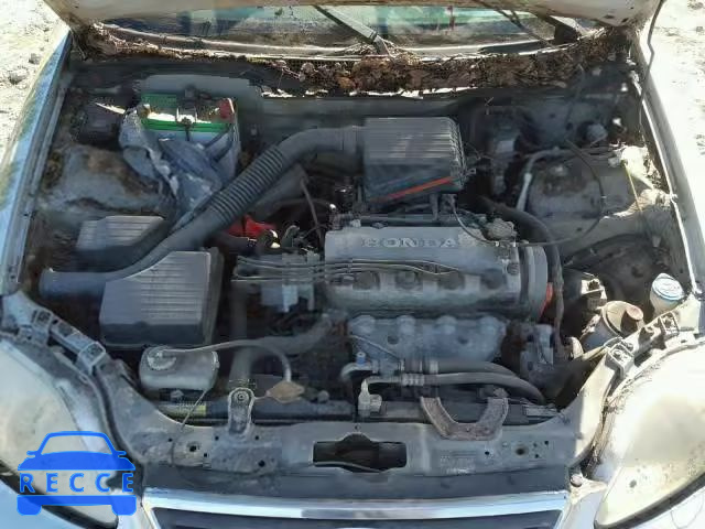 2000 HONDA CIVIC BASE 2HGEJ6610YH583863 Bild 6