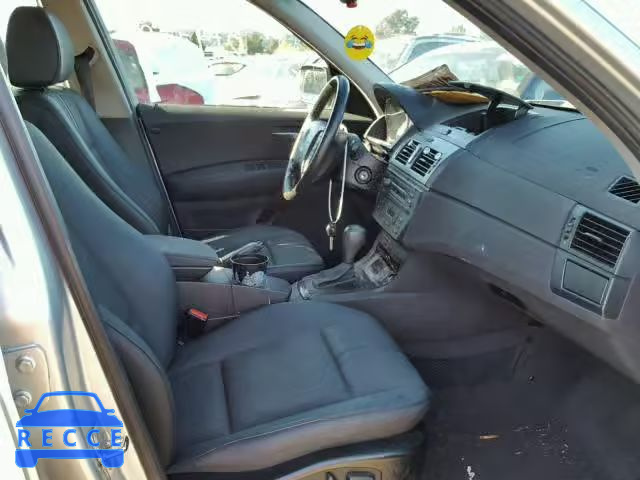 2005 BMW X3 2.5I WBXPA73415WC50392 зображення 4