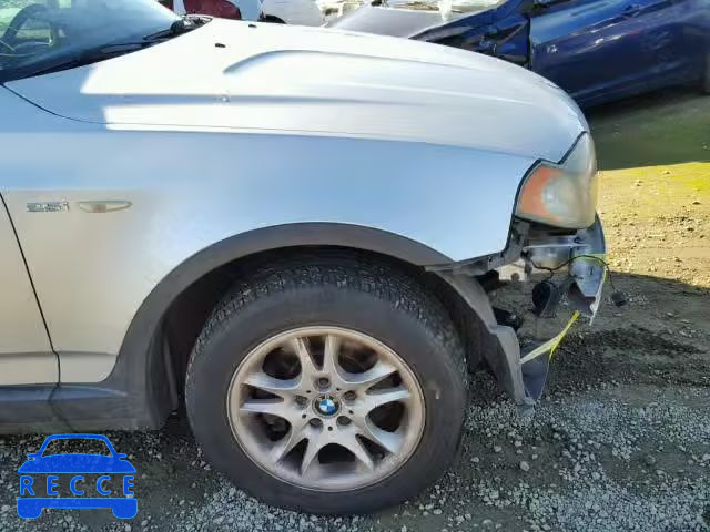 2005 BMW X3 2.5I WBXPA73415WC50392 image 8