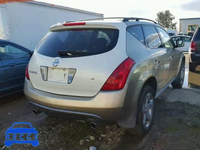 2005 NISSAN MURANO SL JN8AZ08T95W315607 image 3