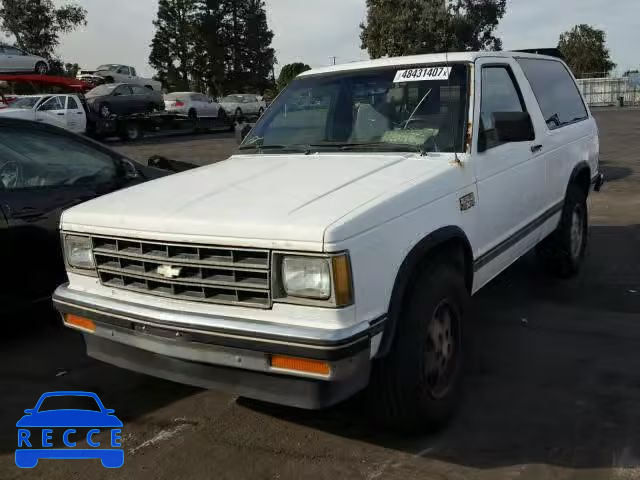 1989 CHEVROLET BLAZER S10 1GNCT18ZXK8227804 image 1