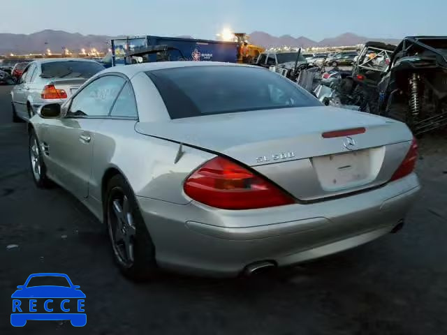 2003 MERCEDES-BENZ SL 500R WDBSK75F83F009764 зображення 2