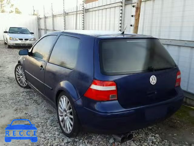 2002 VOLKSWAGEN GTI BASE 9BWDE61J224013380 Bild 2