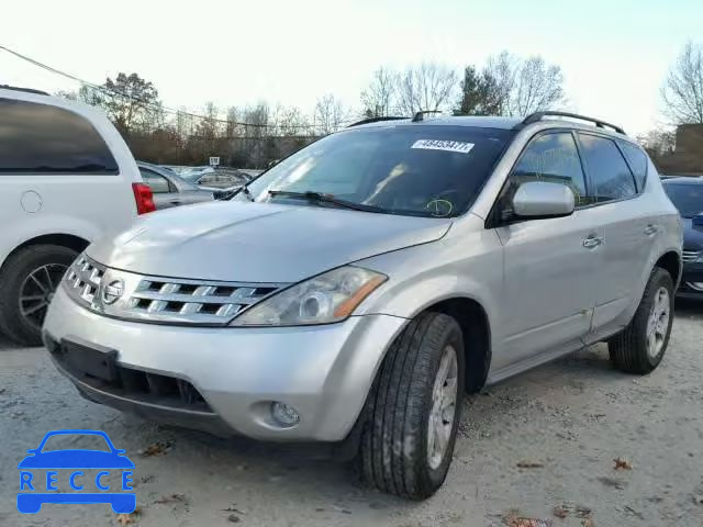 2005 NISSAN MURANO SL JN8AZ08W15W423178 image 1