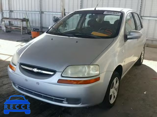 2007 CHEVROLET AVEO BASE KL1TD66637B709799 image 1