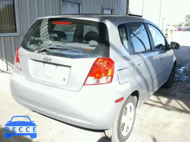 2007 CHEVROLET AVEO BASE KL1TD66637B709799 image 3