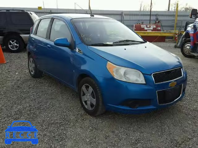 2009 CHEVROLET AVEO LS KL1TD66E29B645586 зображення 0