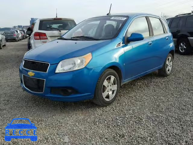 2009 CHEVROLET AVEO LS KL1TD66E29B645586 зображення 1