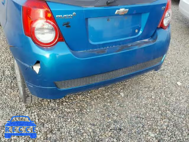 2009 CHEVROLET AVEO LS KL1TD66E29B645586 Bild 8