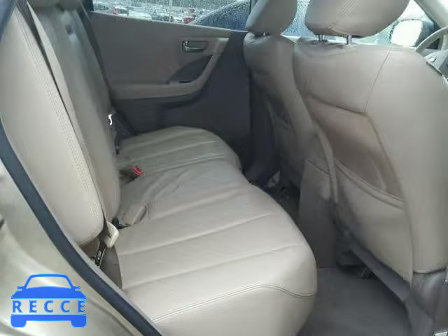 2006 NISSAN MURANO SL JN8AZ08TX6W418004 image 5