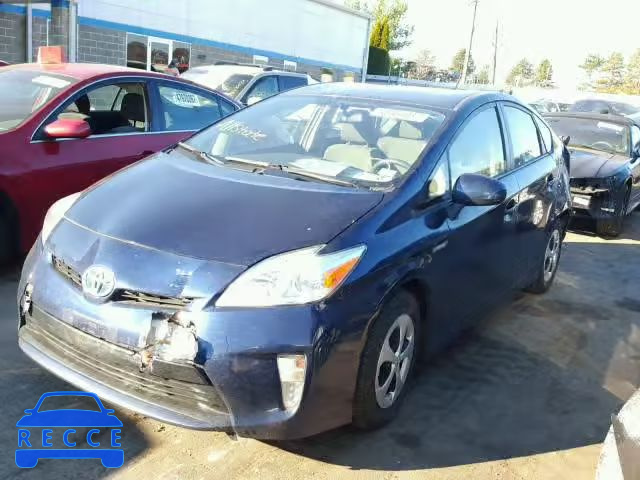 2014 TOYOTA PRIUS JTDKN3DU0E1782150 image 1