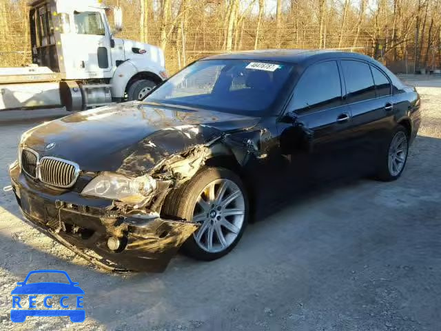 2006 BMW 750 I WBAHL83546DT07153 зображення 1