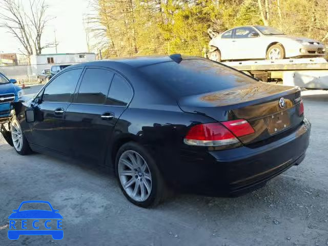 2006 BMW 750 I WBAHL83546DT07153 зображення 2