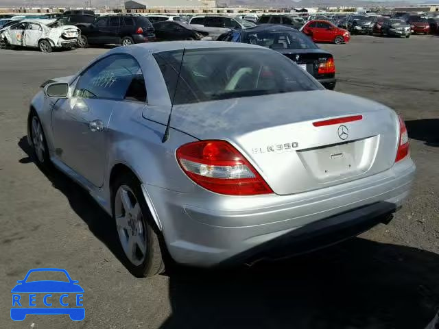 2005 MERCEDES-BENZ SLK 350 WDBWK56F55F047394 image 2