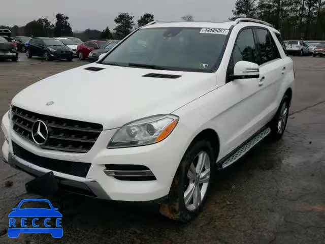 2014 MERCEDES-BENZ ML 350 BLU 4JGDA2EB0EA302423 зображення 1