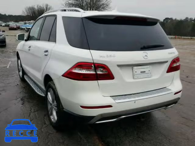 2014 MERCEDES-BENZ ML 350 BLU 4JGDA2EB0EA302423 зображення 2