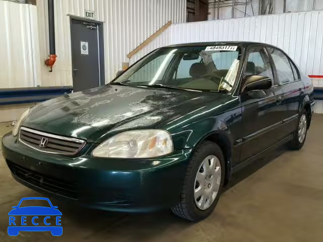 2000 HONDA CIVIC BASE 2HGEJ6610YH577903 Bild 1