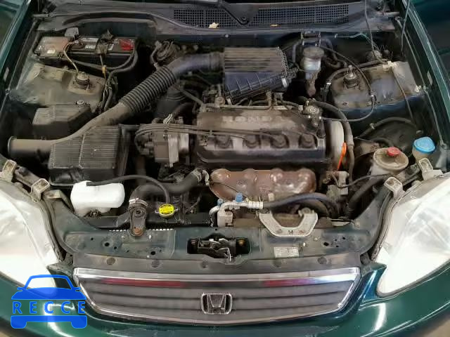 2000 HONDA CIVIC BASE 2HGEJ6610YH577903 Bild 6