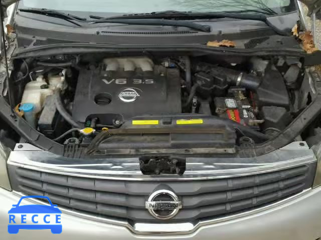 2007 NISSAN QUEST S 5N1BV28U57N137201 зображення 6