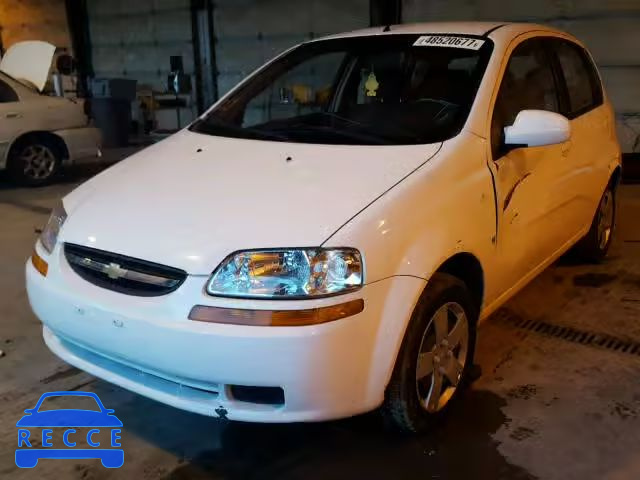 2008 CHEVROLET AVEO BASE KL1TD66658B201089 image 1