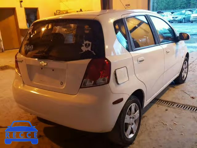 2008 CHEVROLET AVEO BASE KL1TD66658B201089 image 3