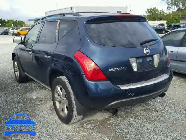 2006 NISSAN MURANO SL JN8AZ08T66W403807 image 2