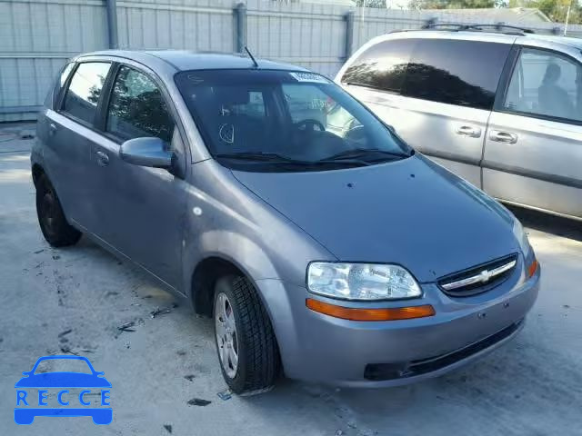 2008 CHEVROLET AVEO BASE KL1TD66628B222773 зображення 0