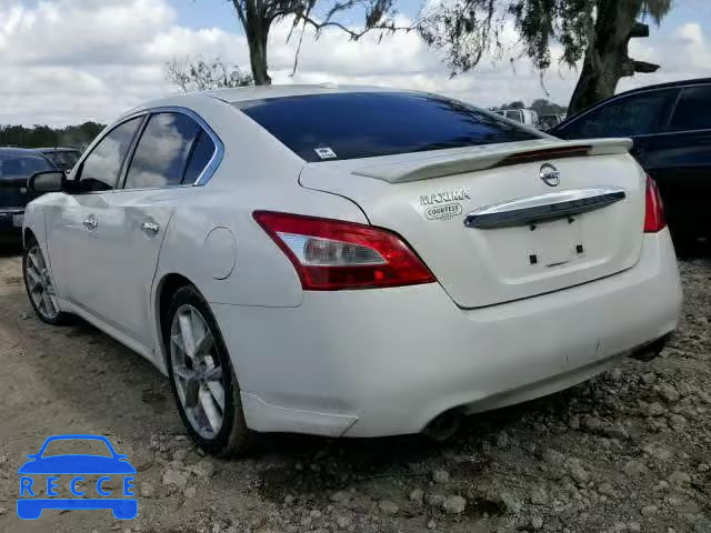 2009 NISSAN MAXIMA S 1N4AA51E49C808734 image 2