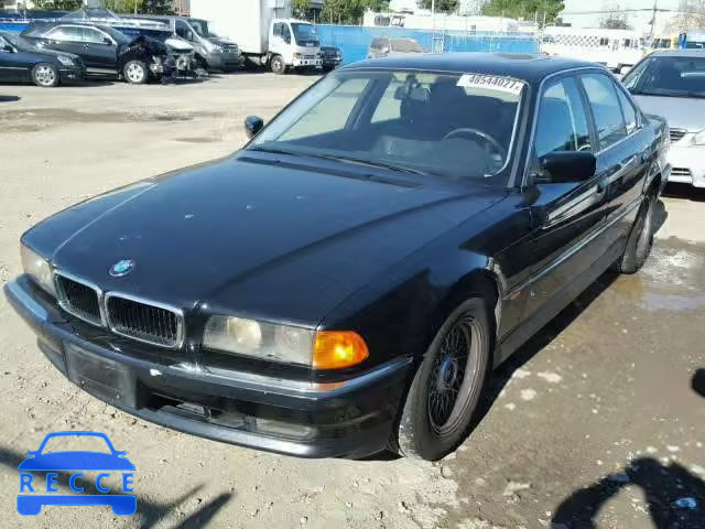 1998 BMW 740 I AUTO WBAGF8325WDL56421 зображення 1