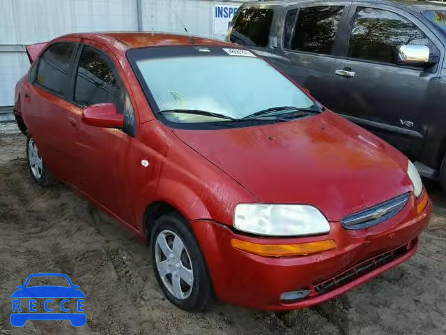 2006 CHEVROLET AVEO BASE KL1TD56666B667556 image 0