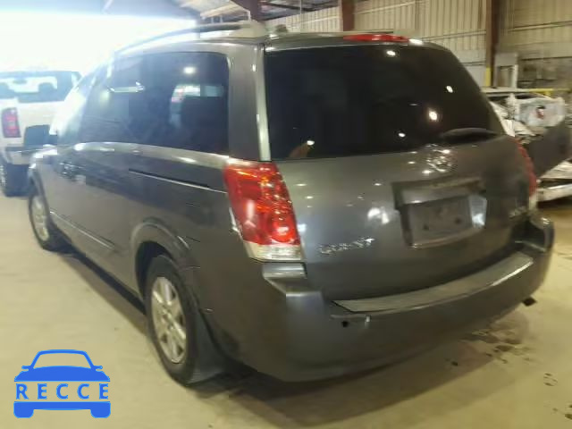 2005 NISSAN QUEST S 5N1BV28U35N104582 зображення 2