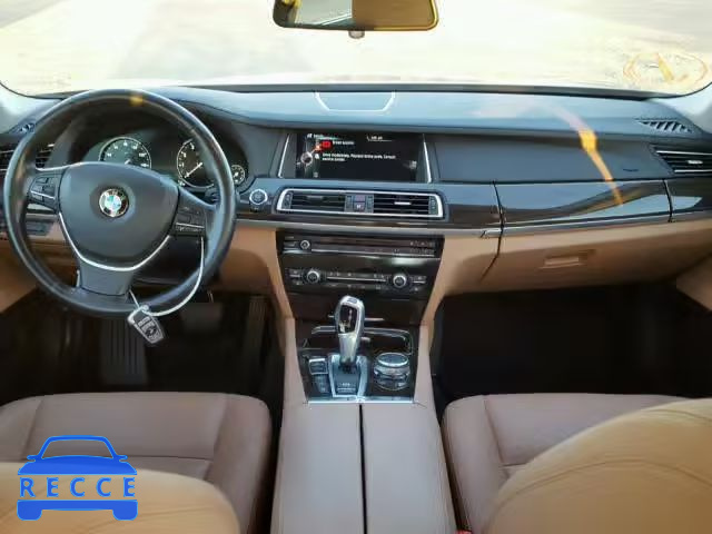 2015 BMW 740 LXI WBAYF4C59FG291787 зображення 8