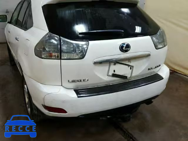 2008 LEXUS RX 400H JTJHW31U382854062 зображення 8