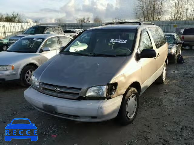 1998 TOYOTA SIENNA LE 4T3ZF13C8WU068410 image 1